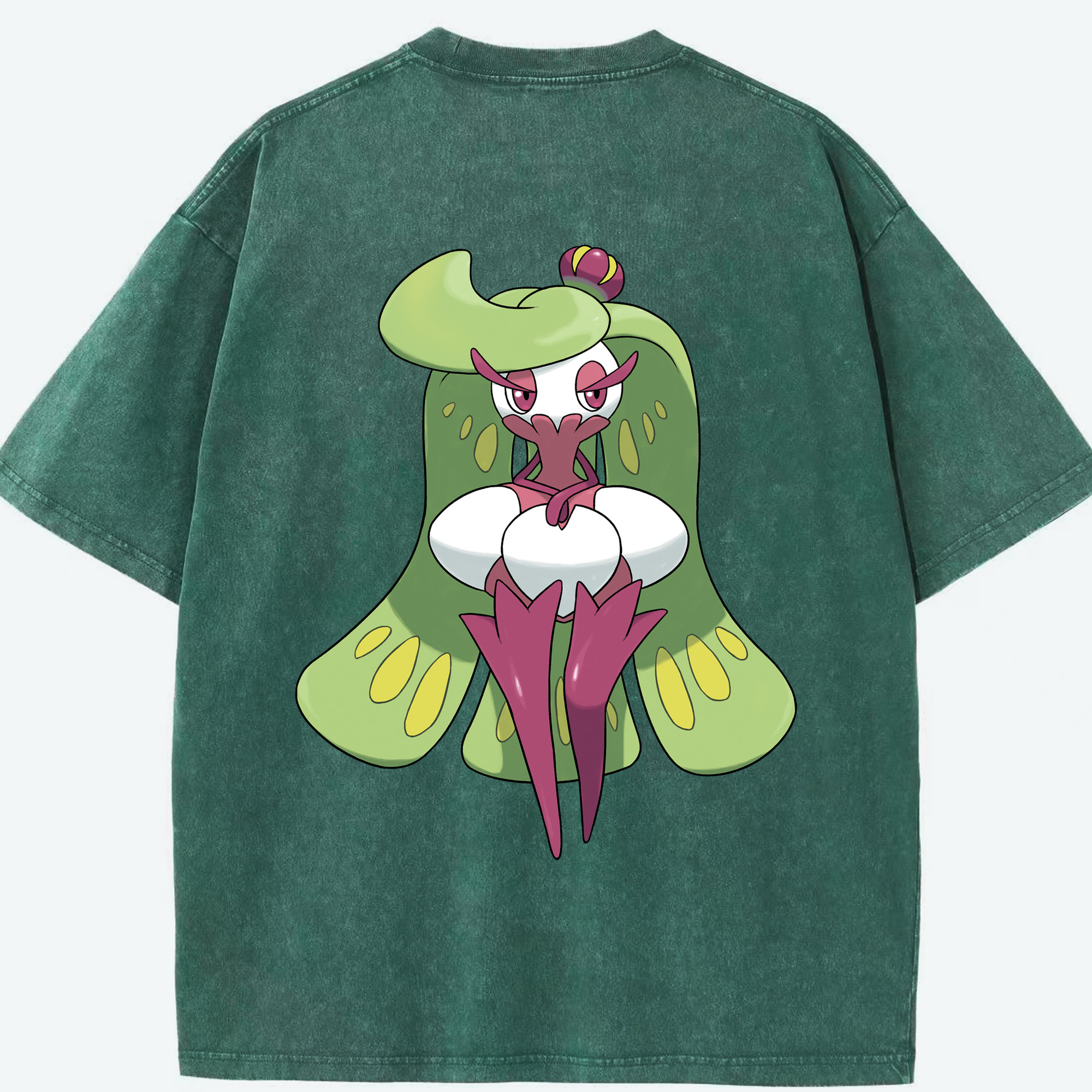 （画像用） ポケットモンスター Pokémon 綿100% ヴィンテージ風 半袖Tシャツ（背面プリント）